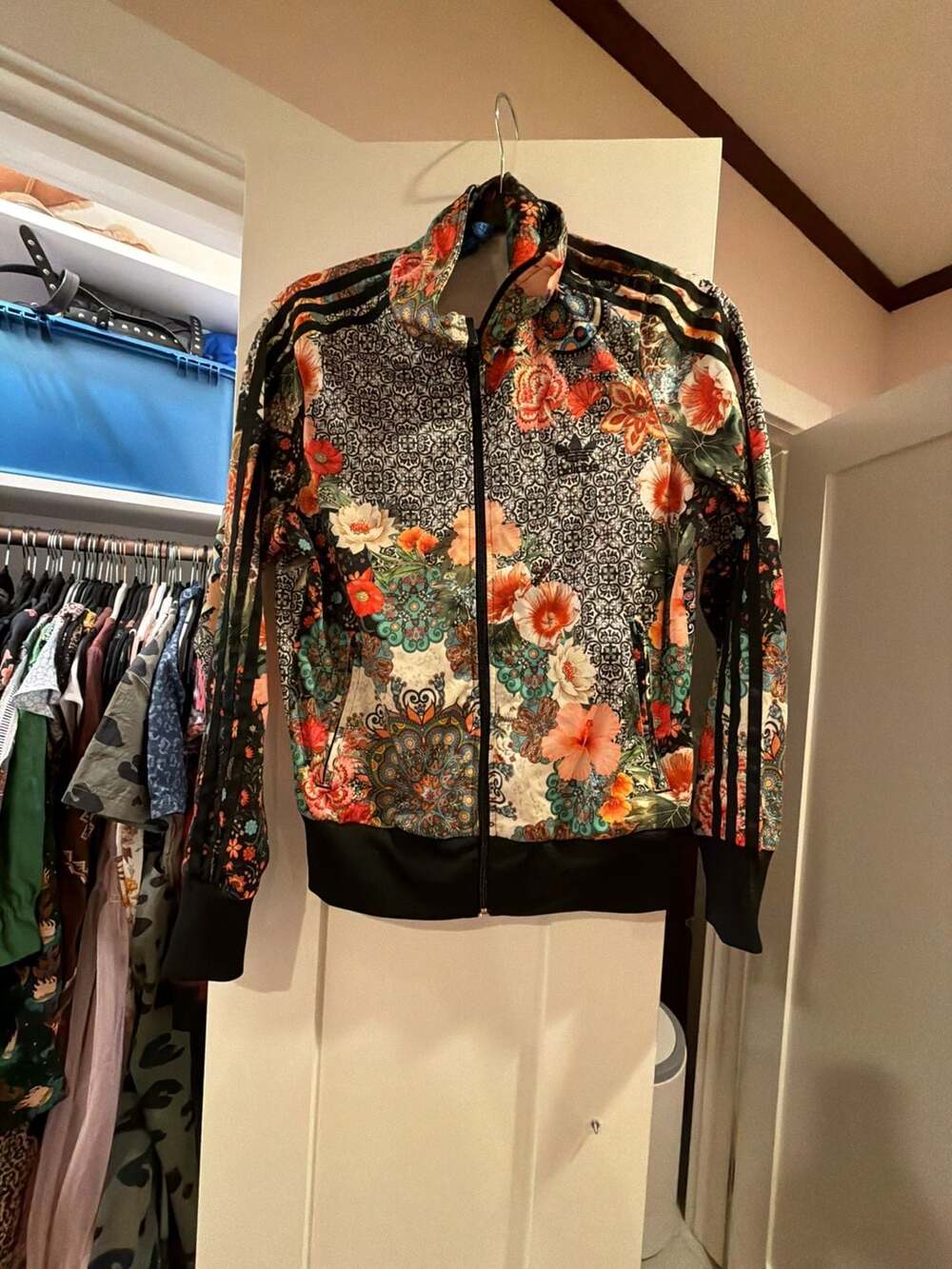 Adidas x Farm Jardim Agharta Floral Pattern Track Jacket BR5129
